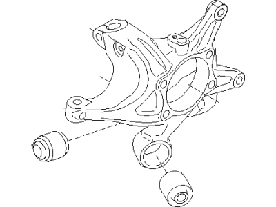 Subaru 28411AJ02A Housing Assembly Rear AXL