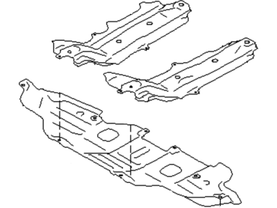 1998 Subaru Impreza Bed Mounting Hardware - 010106167