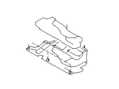 Subaru 66066FL00A Under Cover Assembly P SIA