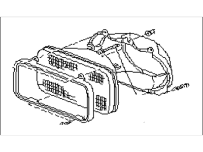 1993 Subaru Justy Headlight - 784004690