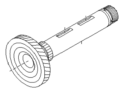 Subaru 32228AA030 Shaft Complete Driven