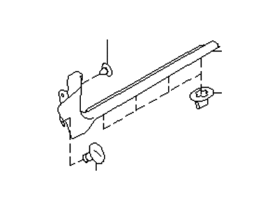 Subaru 94060FE020OE Cover Side SILLF Out LH