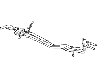 Subaru 17544AA191 Pipe Complete Fuel Return