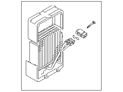 Subaru 73520FA112 EVAPORATOR Assembly Cooling