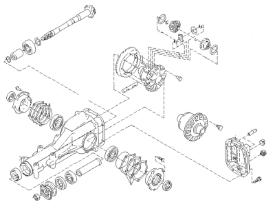 2002 Subaru Outback Differential - 27011AA343