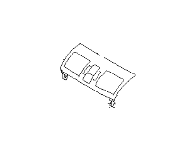 Subaru 66065VA100 Panel Center Upper UPR