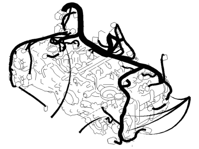 Subaru 24020AF981 Harness Engine