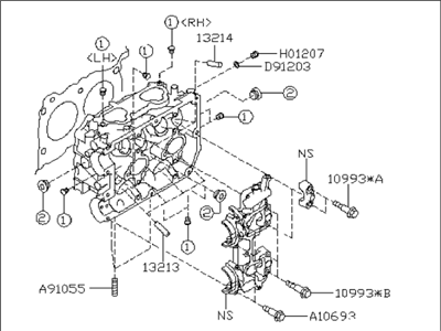 Subaru WRX STI Cylinder Head - 11063AC010