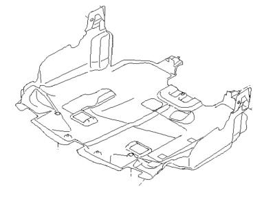 2008 Subaru Impreza Underbody Splash Shield - 56410AG141