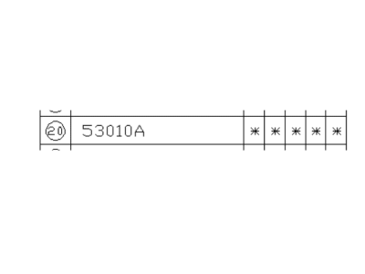 1991 Subaru Legacy Radiator Support - 53020AA030