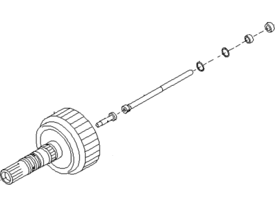 Subaru 31441AA301 Shaft Complete-Reduction Dv Gr