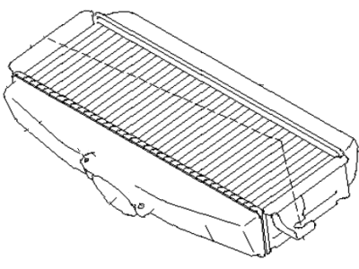 2020 Subaru Legacy Intercooler - 21821AA100