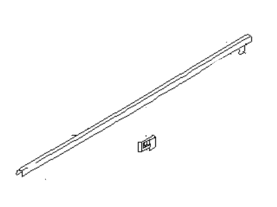 Subaru 62301AC022 WEATHERSTRIP Side Door Out Front Rear