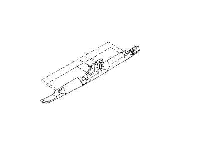 Subaru 91111SJ050 GARNISH LWR SMT