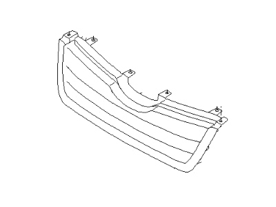 Subaru 91121SJ160 Grille Assembly F LWRSPV