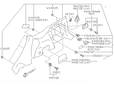 Subaru 94027SJ000VH