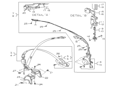 1992 Subaru SVX Seat Belt - 64600PA010MD