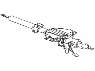 Subaru Steering Shaft - 34500PA050