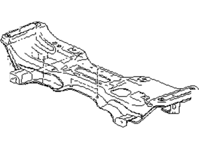 Subaru 21211GA200 Front Suspension Cross Member Complete