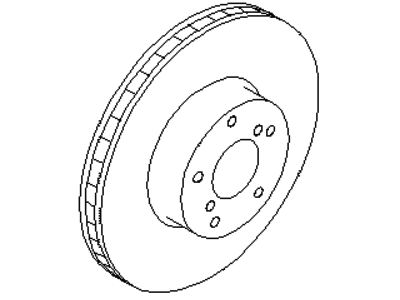 Subaru Brake Disc - 26300AN00A