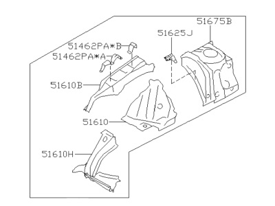 Subaru 51609AN00A9P