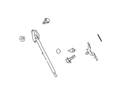 2020 Subaru Legacy Lift Support - 63269AN010