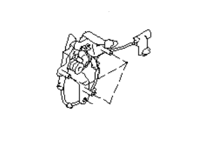 Subaru 57310AN00A Front Hood Lock Assembly