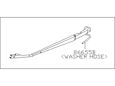 2020 Subaru Legacy Wiper Arm - 86532AN07A