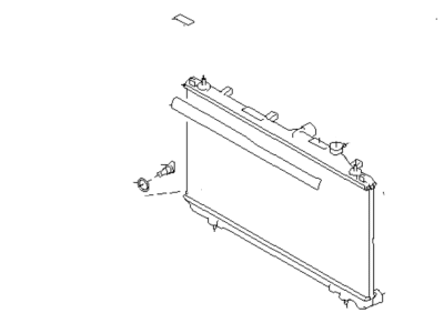 Subaru 45111AN00A Radiator Assembly