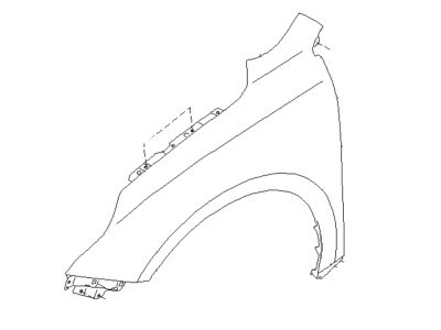 Subaru 57120AN01A9P Fender F Sdn LH