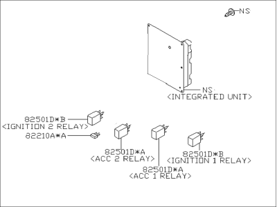 Subaru Outback Relay Block - 82201AN90A