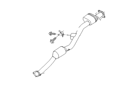 2020 Subaru Outback Exhaust Pipe - 44621AA34A