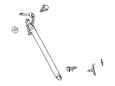 2020 Subaru Legacy Lift Support - 63329AN01A