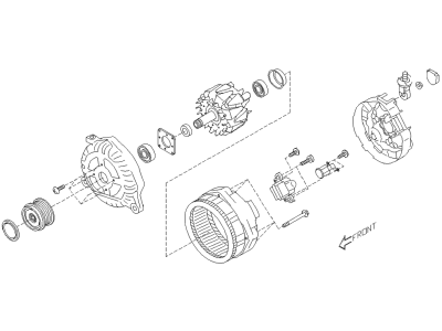 Subaru Ascent Alternator - 23700AB16A