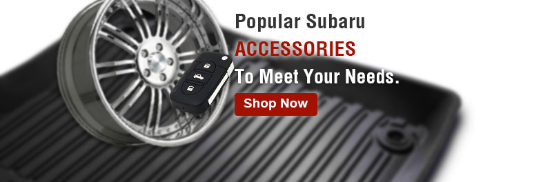 Popular Subaru accessories to meet your needs
